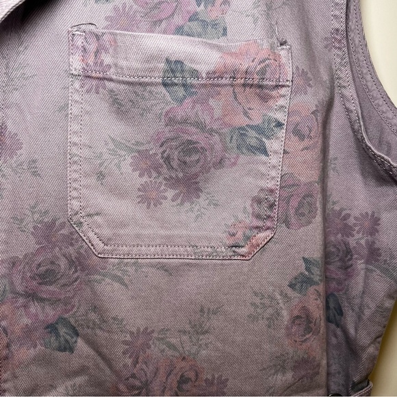 NWOT Lucky Brand Womens x Laura Ashley Cotton floral Printed Coverall Romper‎ - Picture 4 of 6